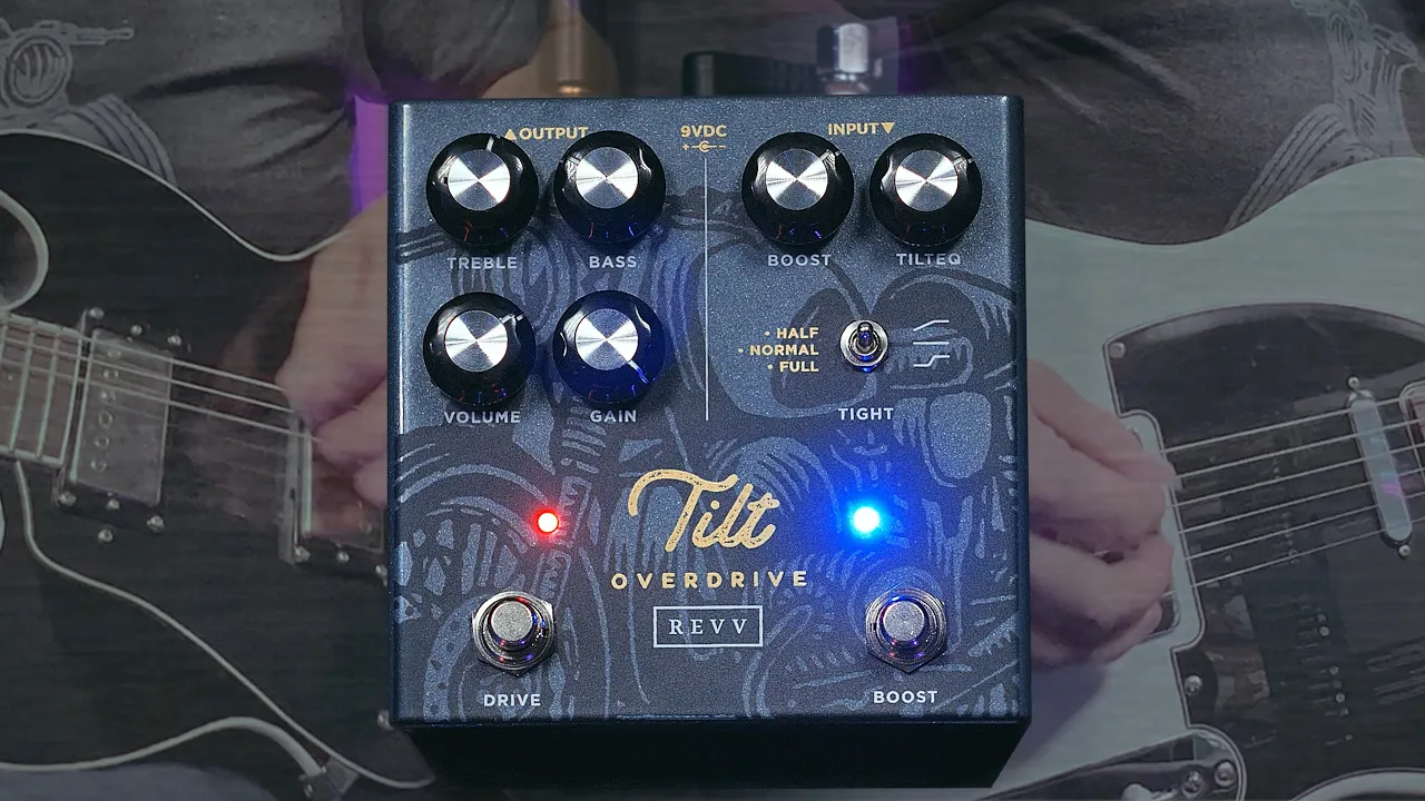 REVV Tilt Overdrive Review: Vintage Amp Feel With Clever EQ