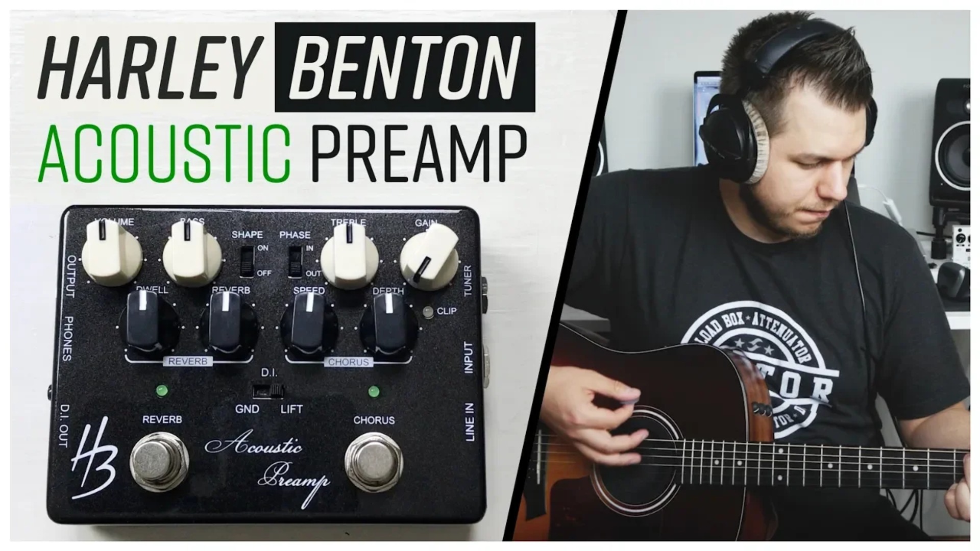 Harley Benton Acoustic Preamp Review – A Useful Acoustic DI Box for 79€?