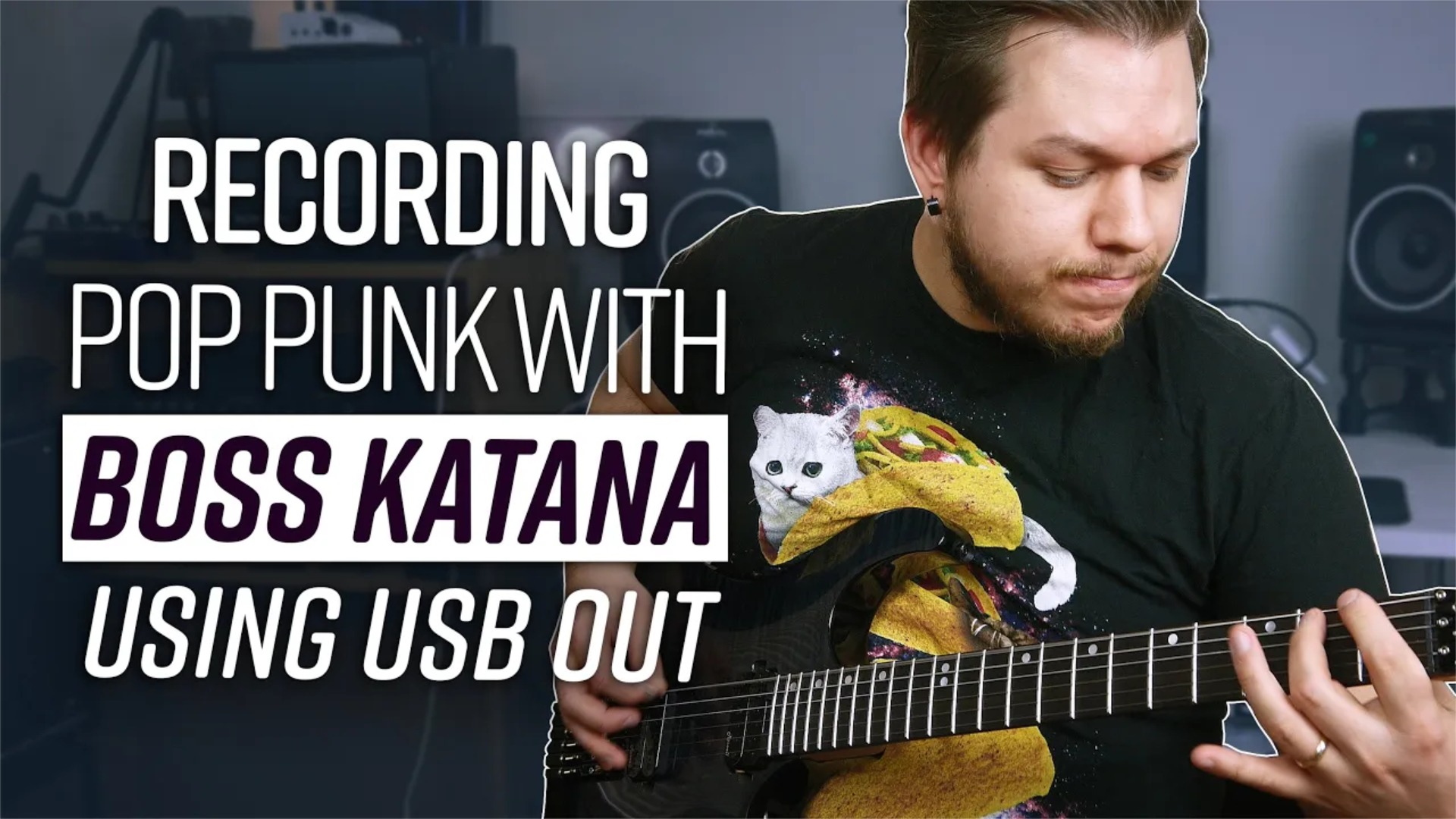 Recording With BOSS Katana – Making a Full Song With the Katana 100 MKII