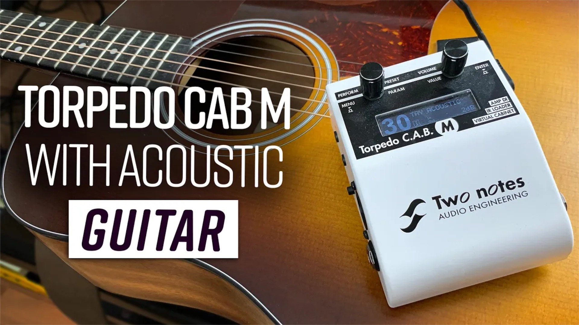 Using Acoustic IRs to Fix That Awful Piezo Guitar Sound