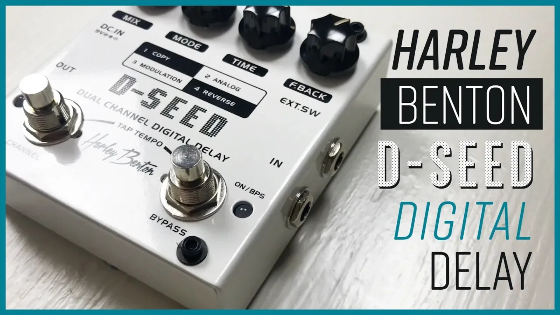 Harley Benton D-Seed Review: Affordable Delay With Two Presets and Four Usable Modes